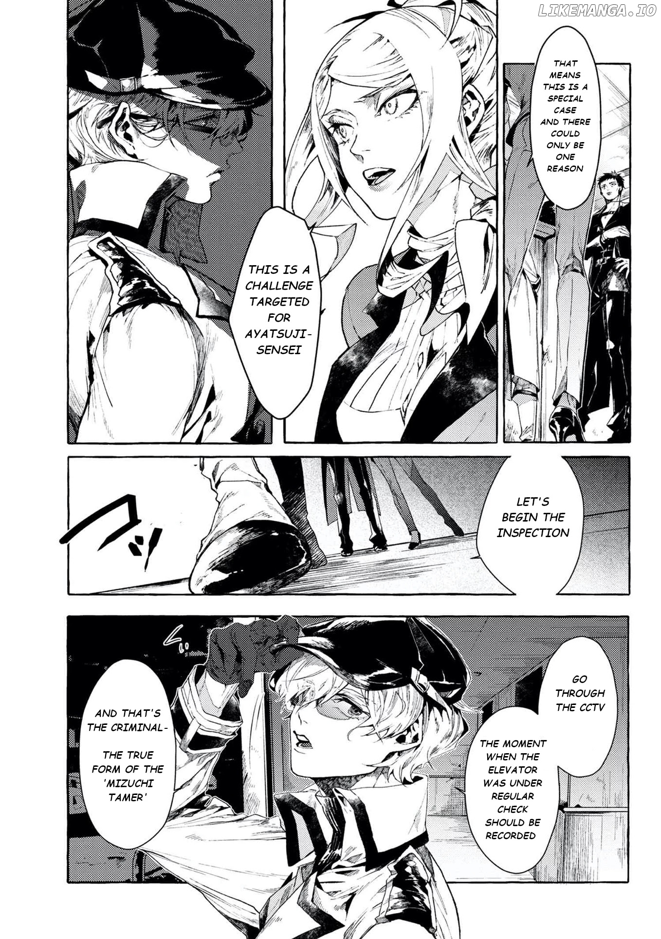Bungou Stray Dogs Gaiden: Ayatsuji Yukito VS. Kyougoku Natsuhiko chapter 6.1 - page 9