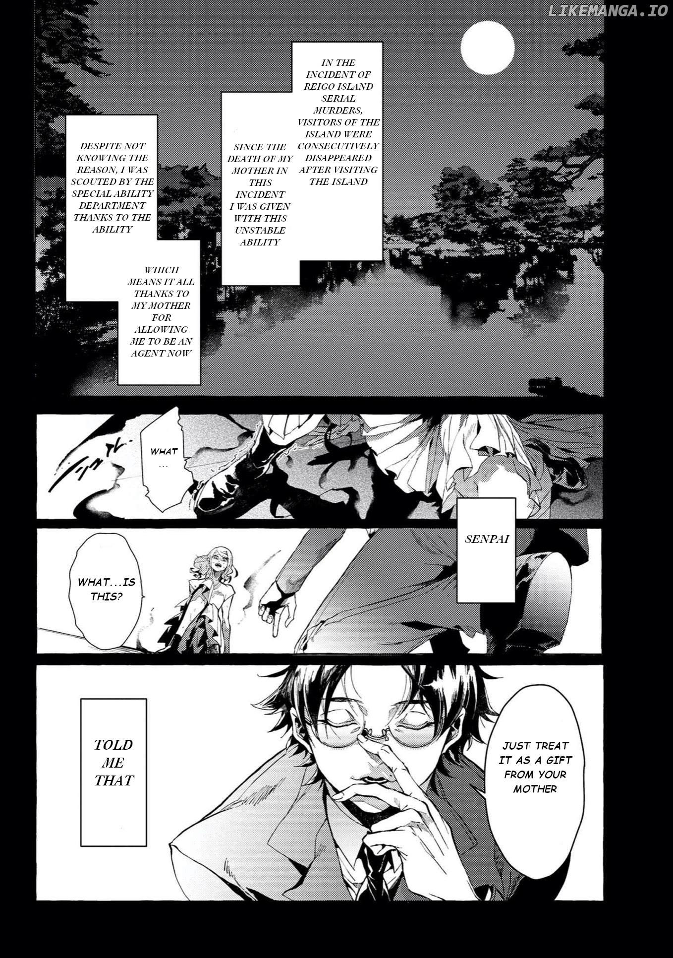Bungou Stray Dogs Gaiden: Ayatsuji Yukito VS. Kyougoku Natsuhiko chapter 5.1 - page 11