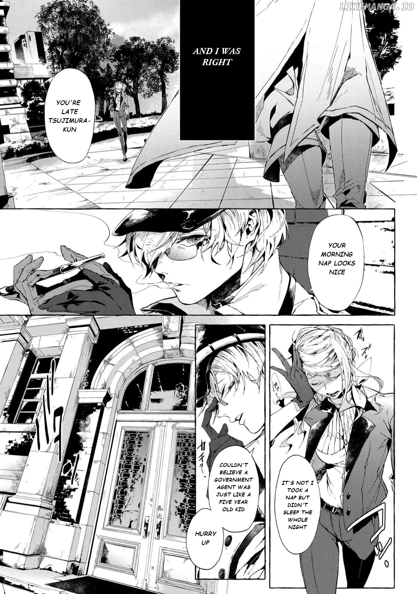 Bungou Stray Dogs Gaiden: Ayatsuji Yukito VS. Kyougoku Natsuhiko chapter 5.1 - page 4