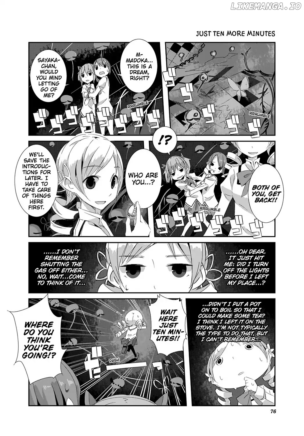 Puella Magi Homura Tamura ~Parallel Worlds Do Not Remain Parallel Forever~ chapter 7 - page 4