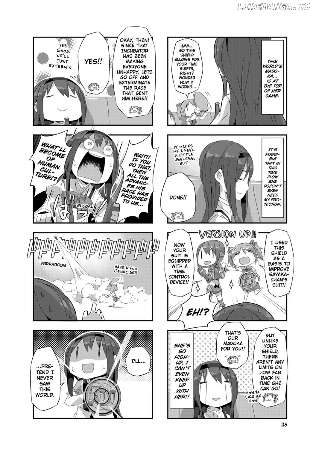 Puella Magi Homura Tamura ~Parallel Worlds Do Not Remain Parallel Forever~ chapter 12 - page 10
