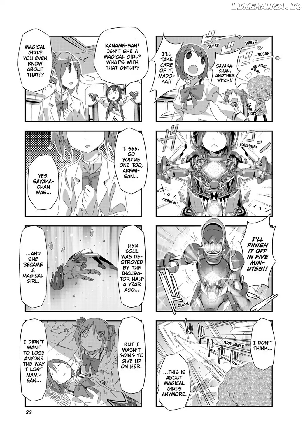 Puella Magi Homura Tamura ~Parallel Worlds Do Not Remain Parallel Forever~ chapter 12 - page 5