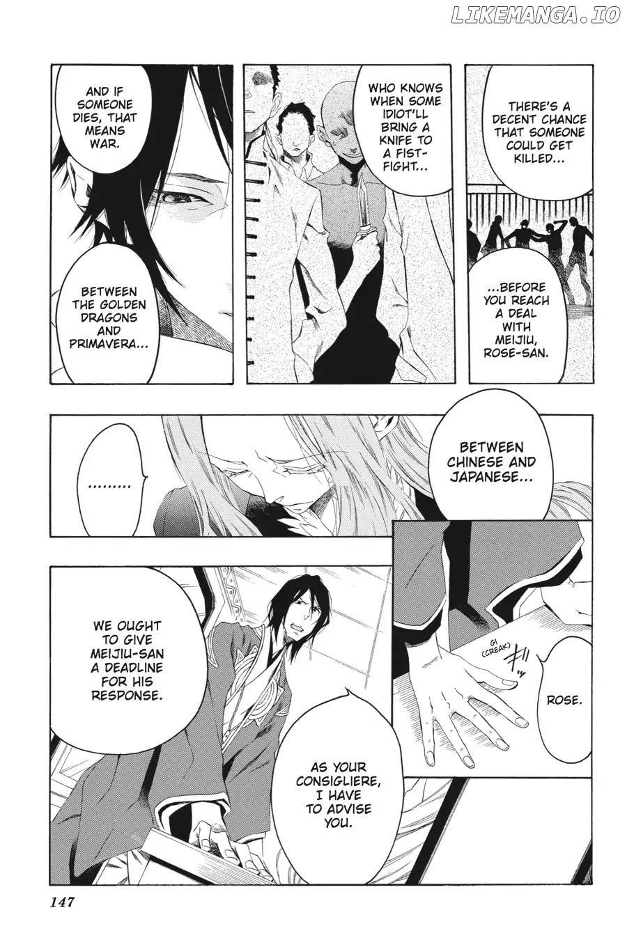 Rose Guns Days: Season 2 chapter 5 - page 7