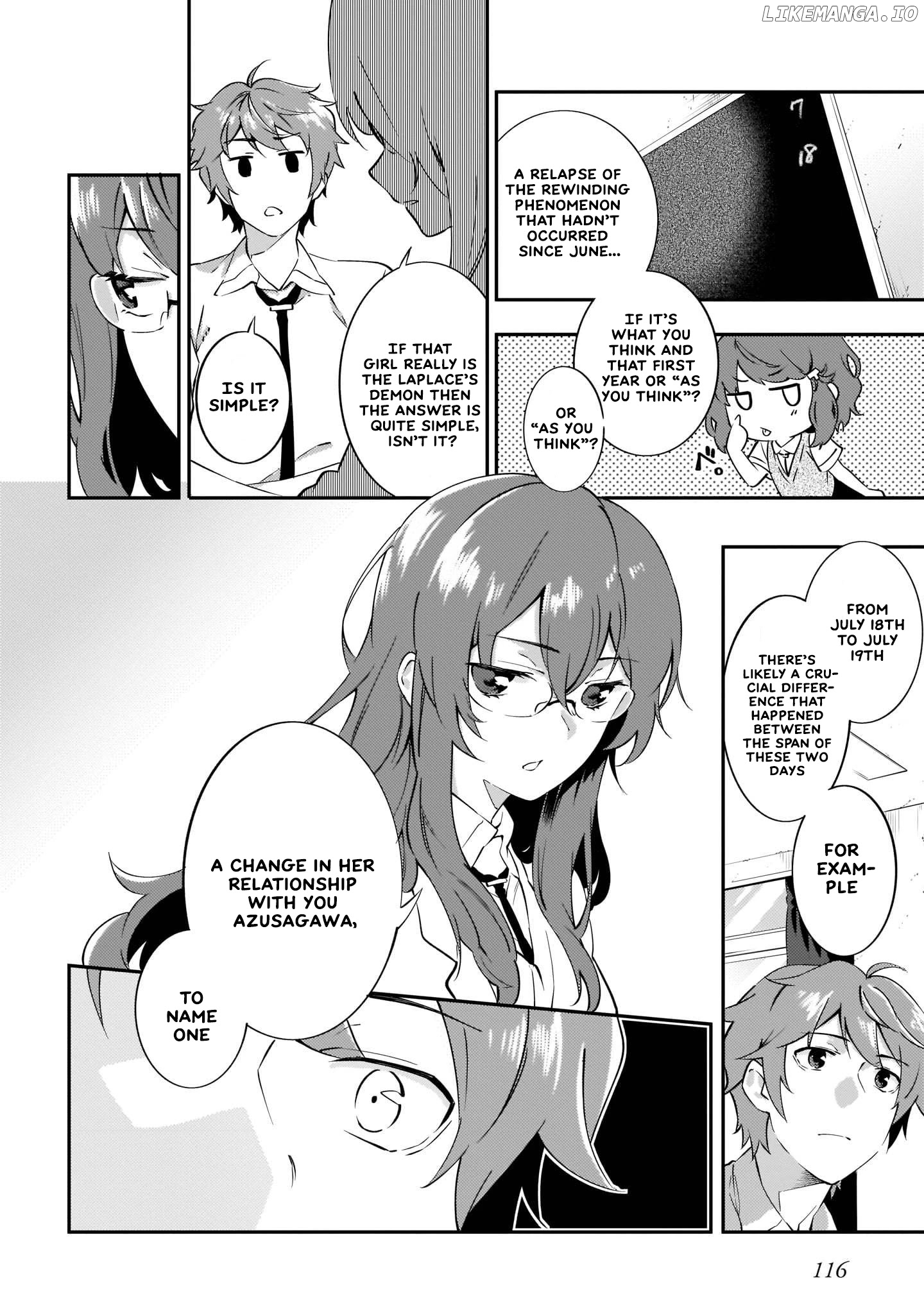 Seishun Buta Yaro wa Petit Devil Kouhai no Yume wo Minai chapter 11 - page 3