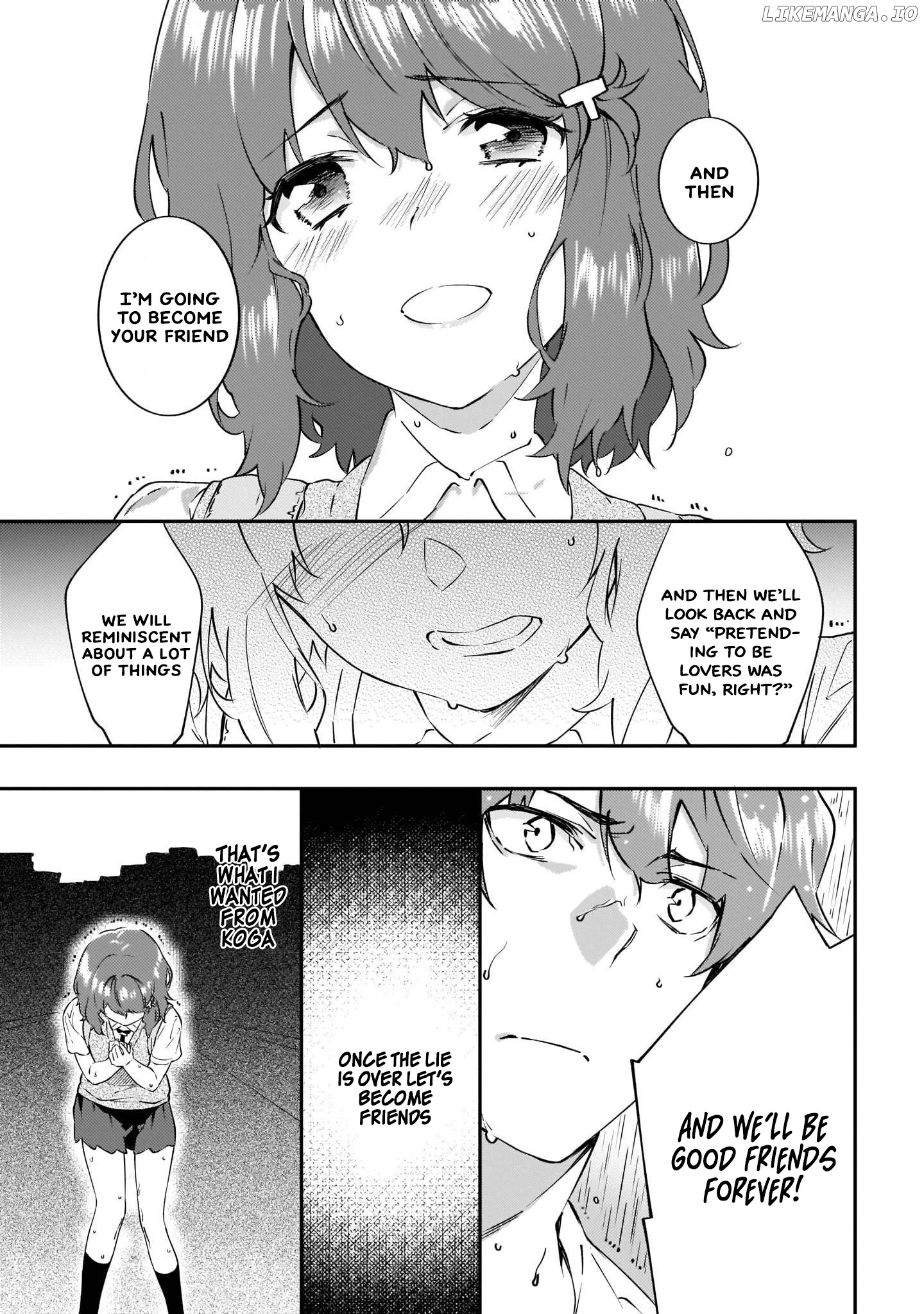 Seishun Buta Yaro wa Petit Devil Kouhai no Yume wo Minai chapter 12 - page 8