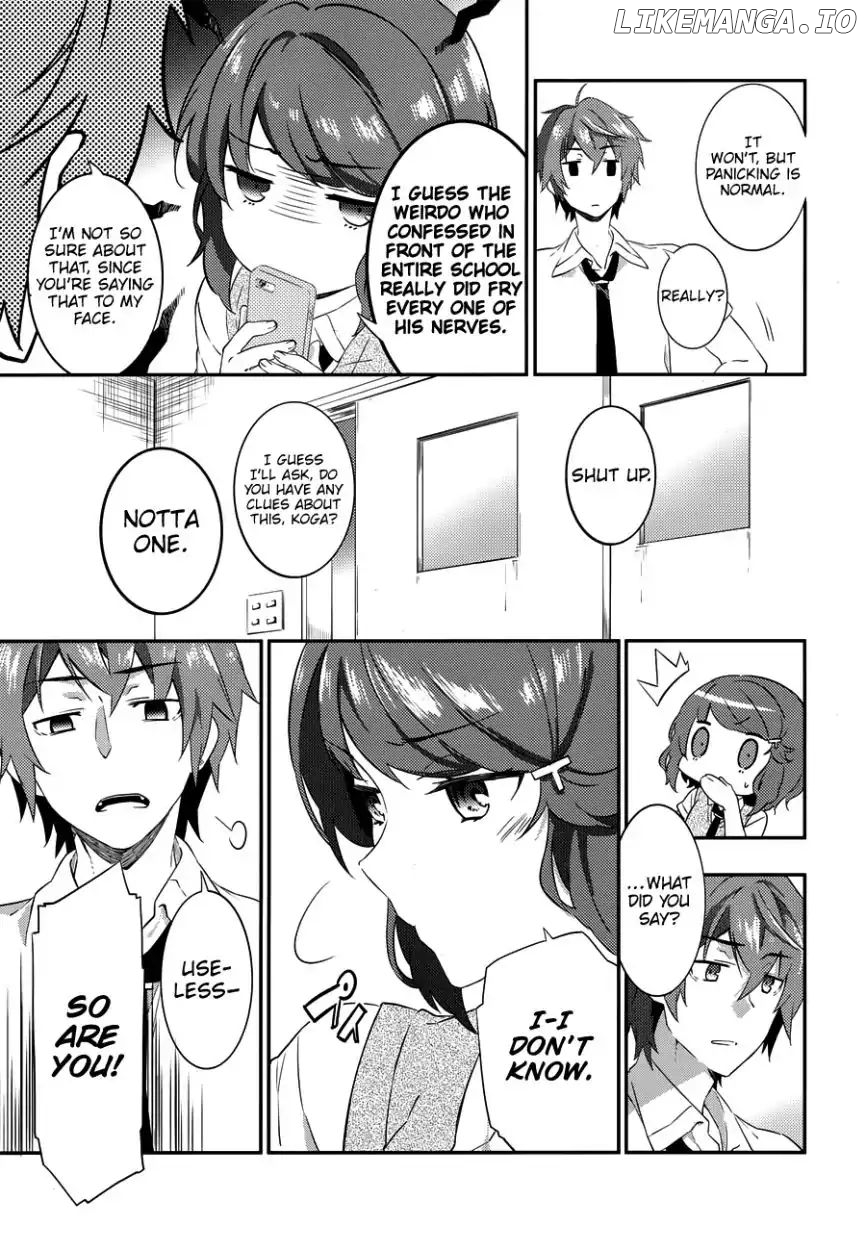 Seishun Buta Yaro wa Petit Devil Kouhai no Yume wo Minai chapter 2 - page 22