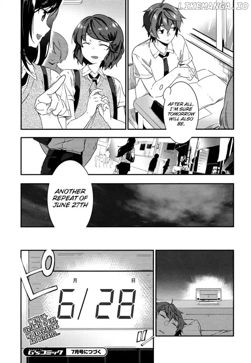 Seishun Buta Yaro wa Petit Devil Kouhai no Yume wo Minai chapter 2 - page 41