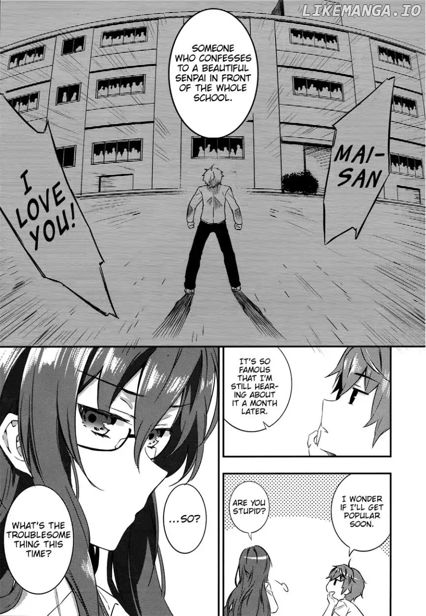 Seishun Buta Yaro wa Petit Devil Kouhai no Yume wo Minai chapter 2 - page 6