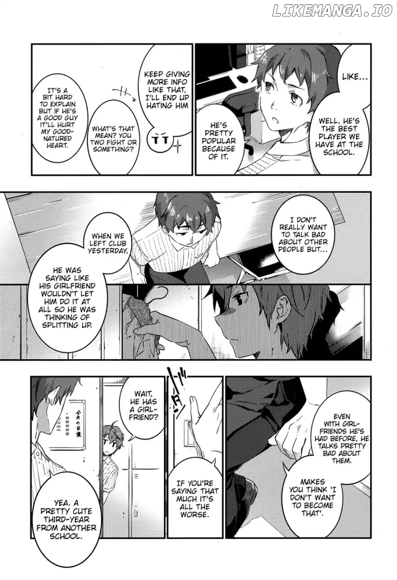 Seishun Buta Yaro wa Petit Devil Kouhai no Yume wo Minai chapter 3 - page 12