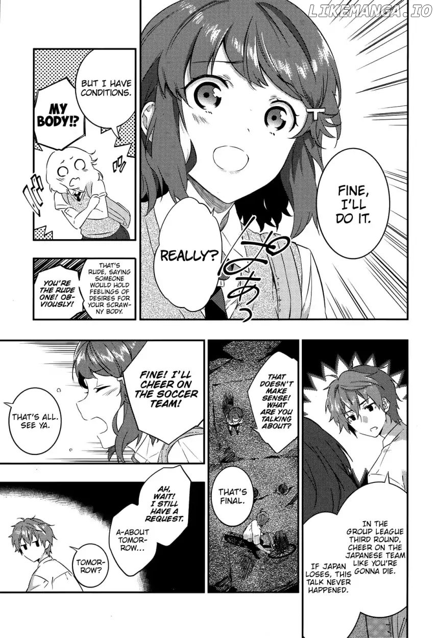 Seishun Buta Yaro wa Petit Devil Kouhai no Yume wo Minai chapter 4 - page 10