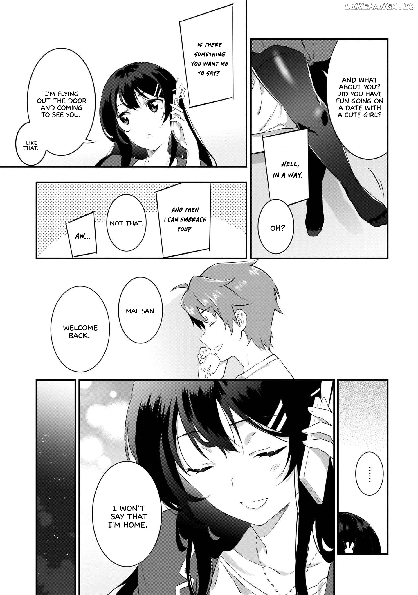 Seishun Buta Yaro wa Petit Devil Kouhai no Yume wo Minai chapter 8 - page 8