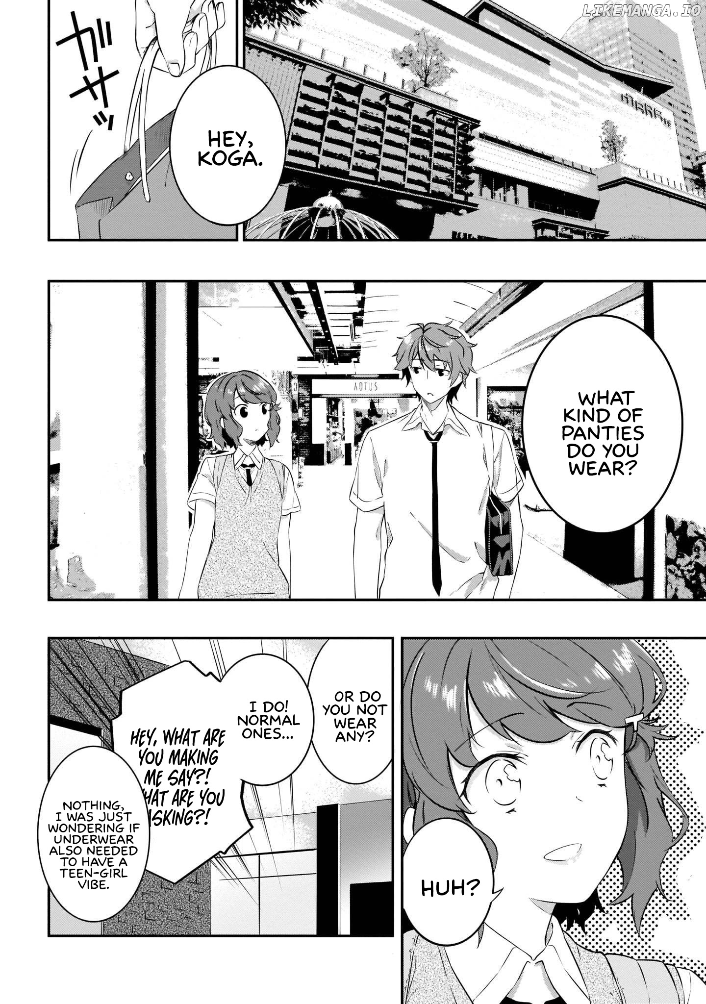 Seishun Buta Yaro wa Petit Devil Kouhai no Yume wo Minai chapter 9 - page 17