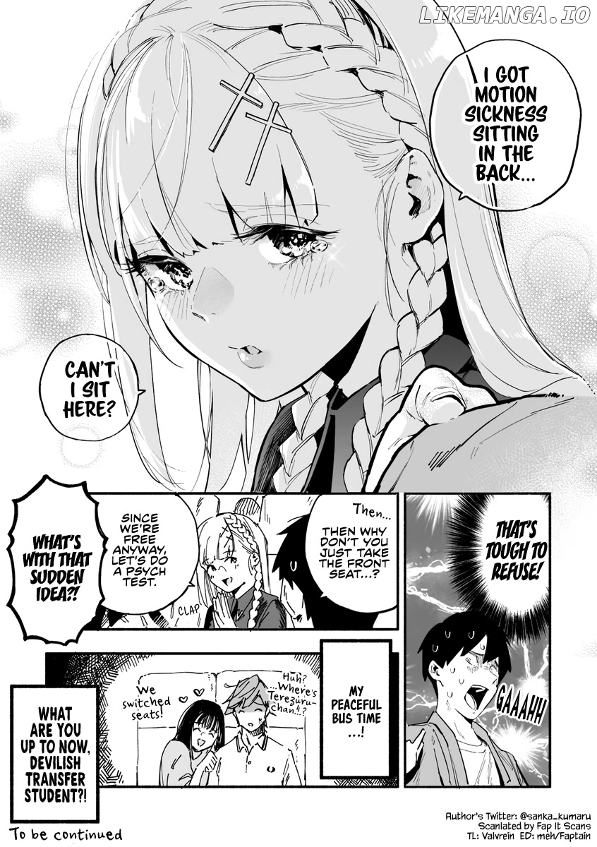 The Angelic Yet Devilish Transfer Student With Big Tits chapter 10 - page 4