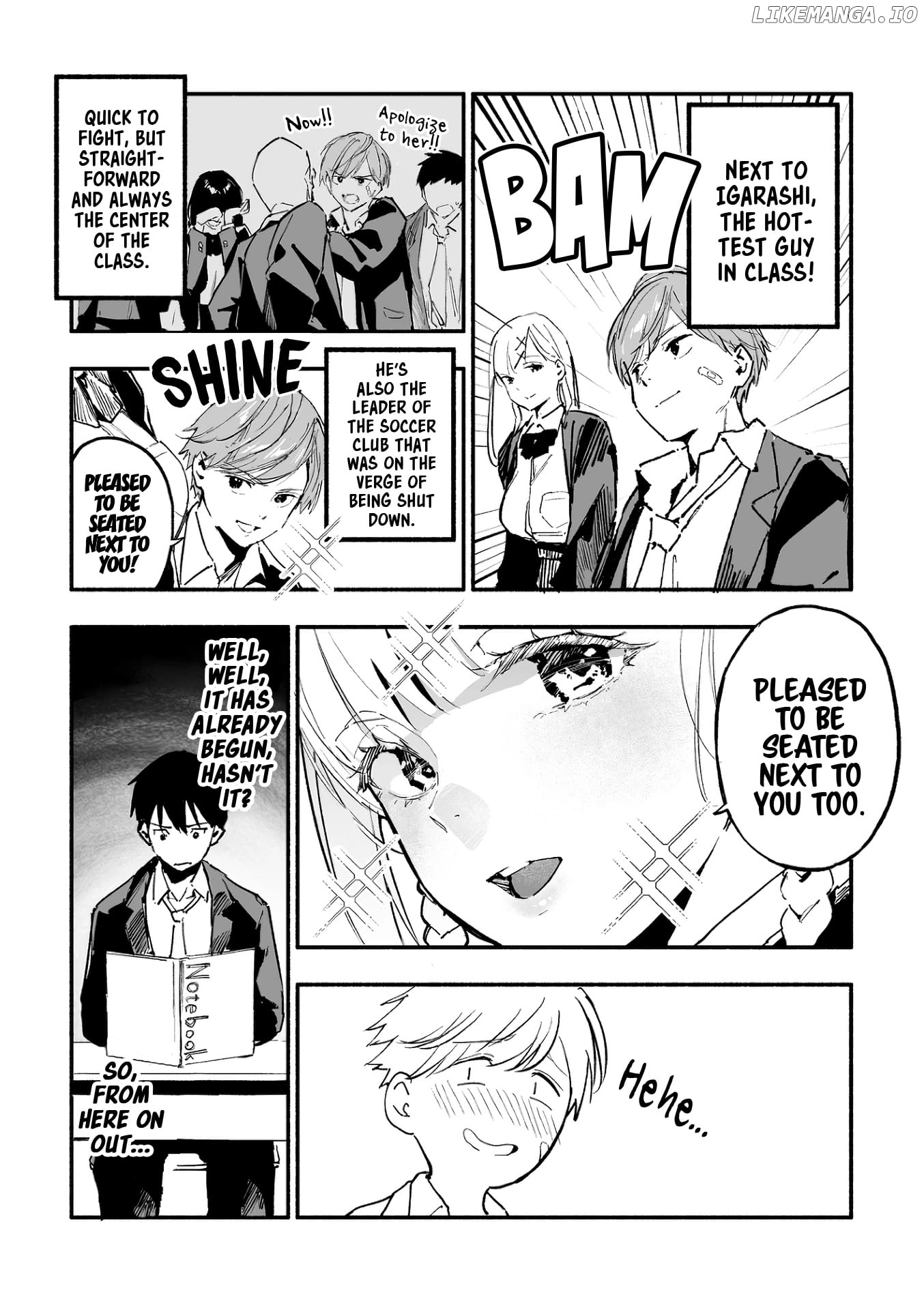 The Angelic Yet Devilish Transfer Student With Big Tits chapter 2 - page 2