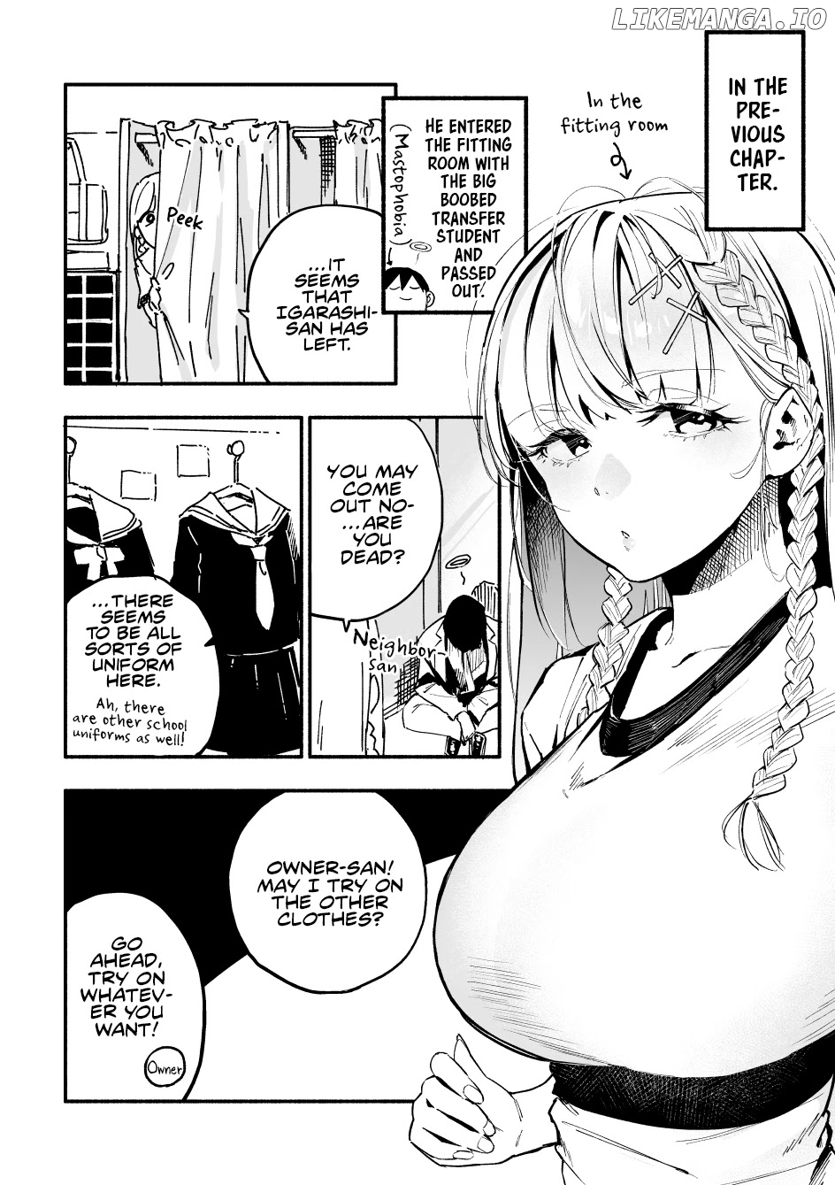 The Angelic Yet Devilish Transfer Student With Big Tits chapter 5 - page 1