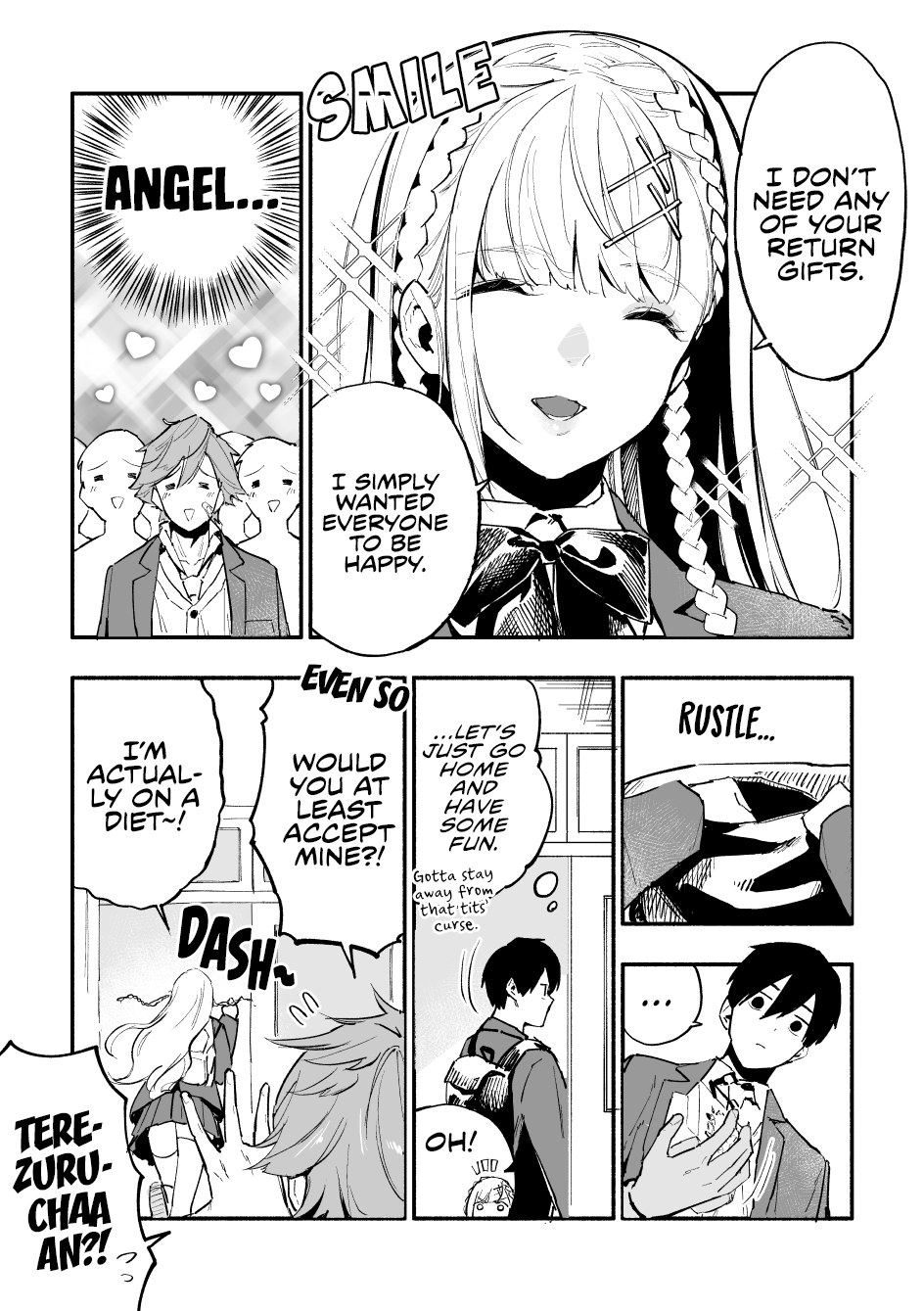 The Angelic Yet Devilish Transfer Student With Big Tits chapter 6 - page 2