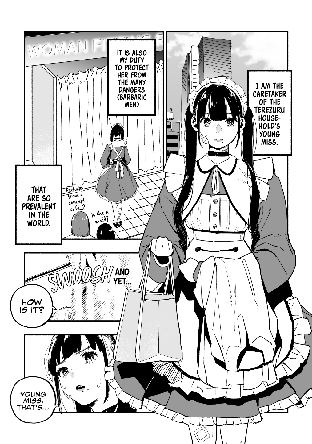 The Angelic Yet Devilish Transfer Student With Big Tits chapter 9 - page 1