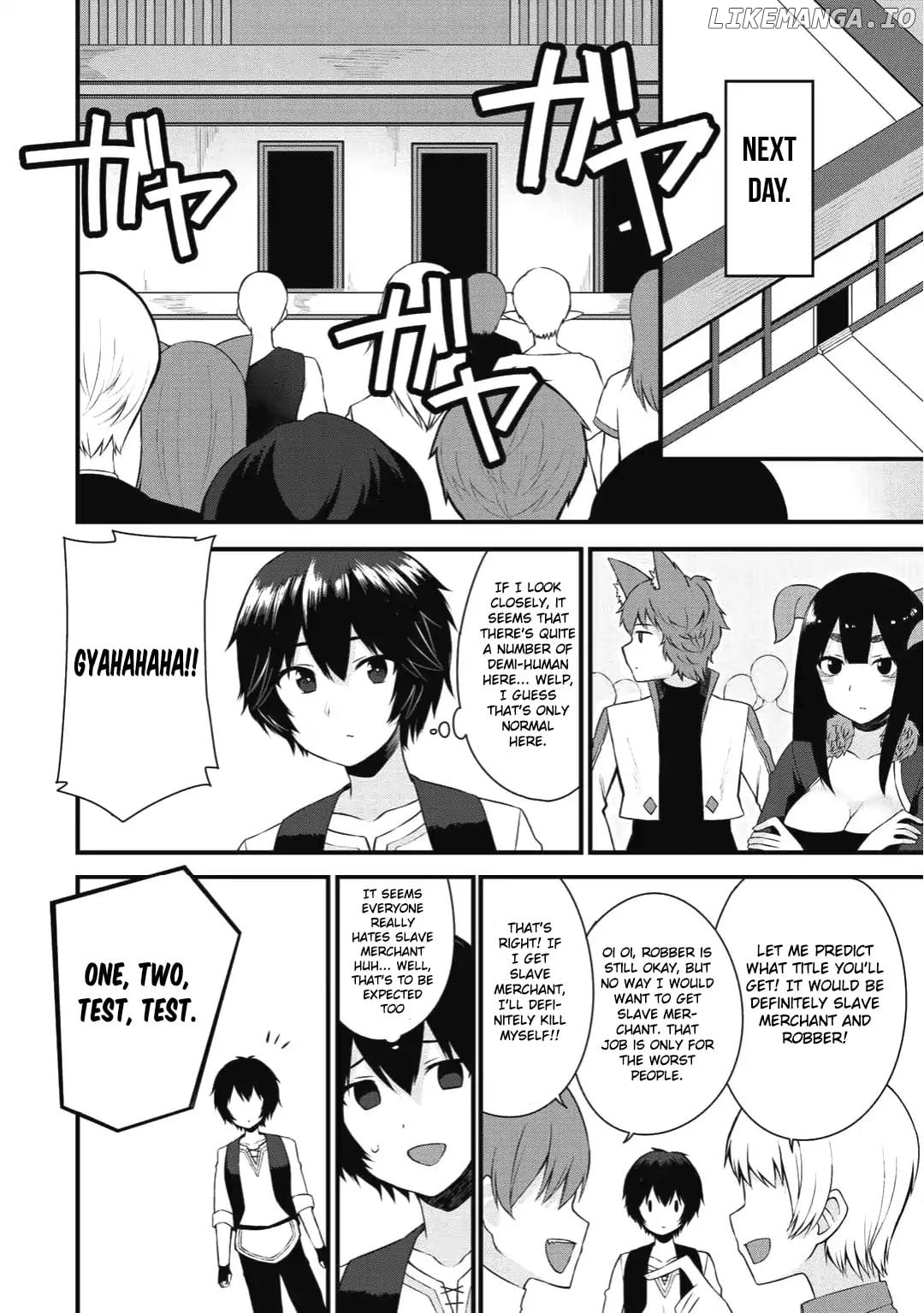 Dorei Shounin Shika Sentakushi Ga Nai desu Yo? ~Harem? Nani sore oishii no?~ chapter 1 - page 20