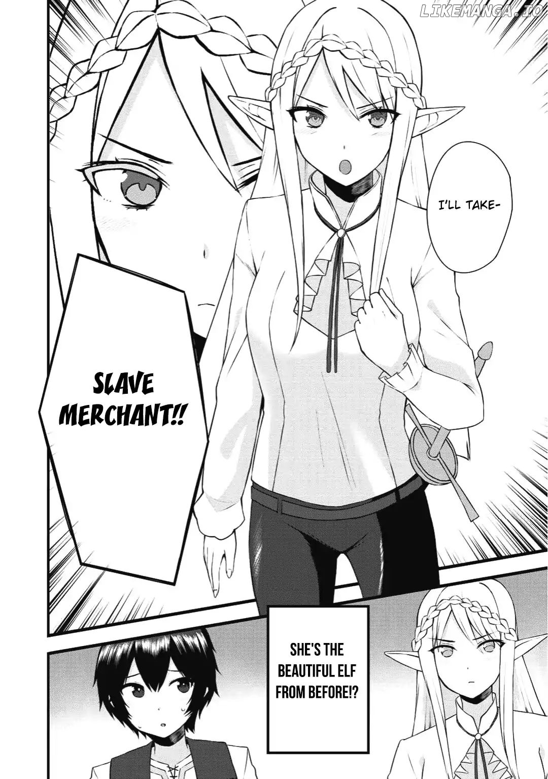 Dorei Shounin Shika Sentakushi Ga Nai desu Yo? ~Harem? Nani sore oishii no?~ chapter 1 - page 32