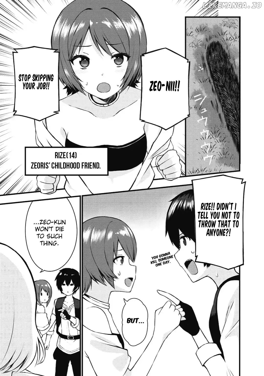 Dorei Shounin Shika Sentakushi Ga Nai desu Yo? ~Harem? Nani sore oishii no?~ chapter 1 - page 4
