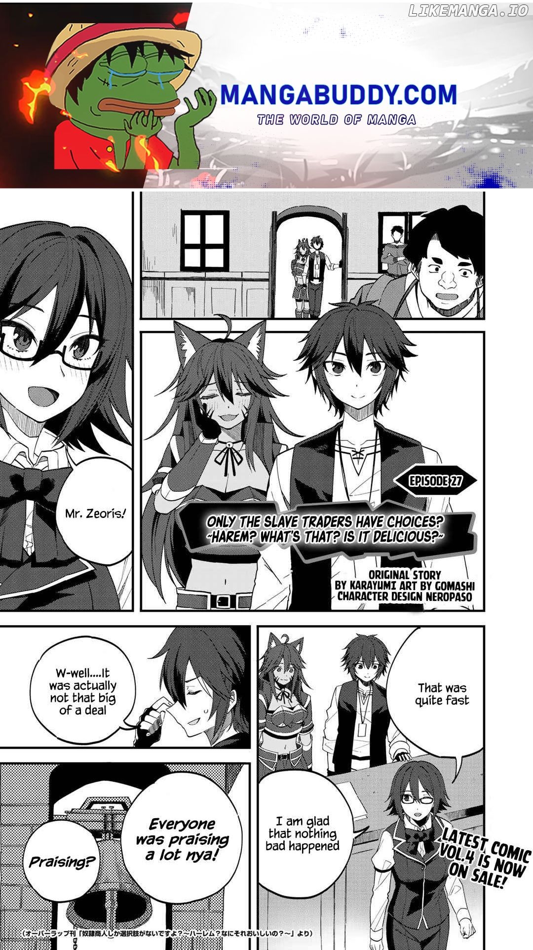 Dorei Shounin Shika Sentakushi Ga Nai desu Yo? ~Harem? Nani sore oishii no?~ chapter 27 - page 1