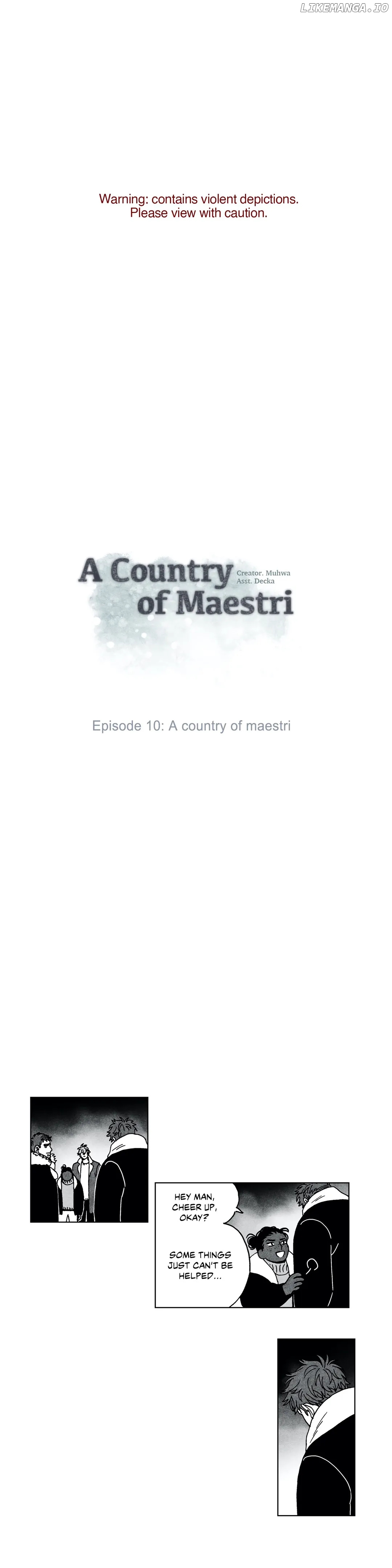 A Country of Maestri chapter 169 - page 1