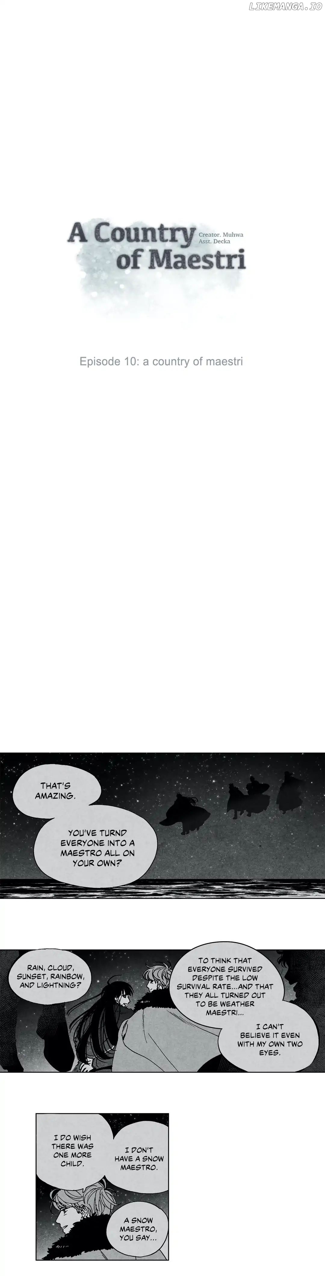 A Country of Maestri chapter 145 - page 1