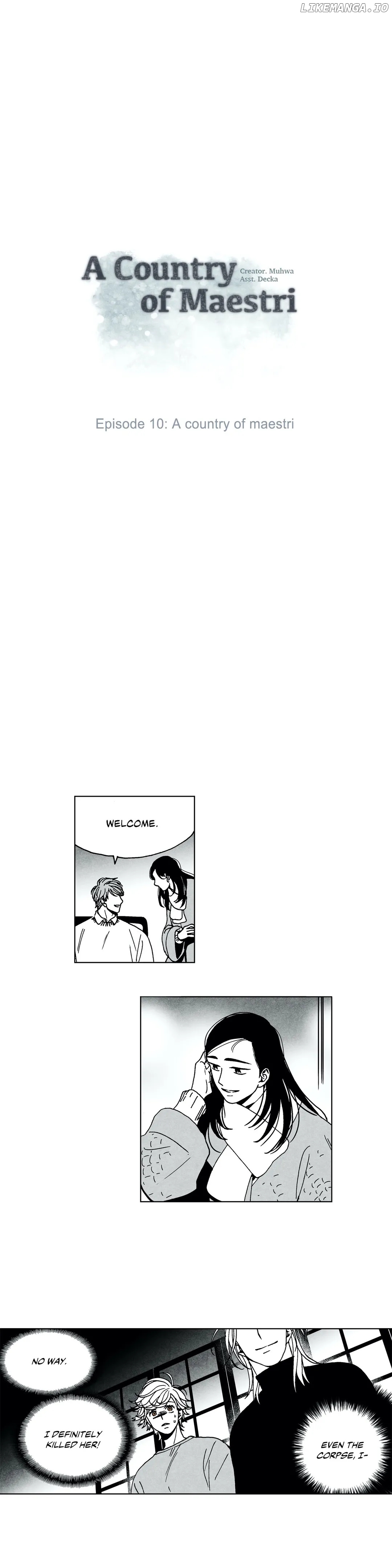A Country of Maestri chapter 166 - page 1