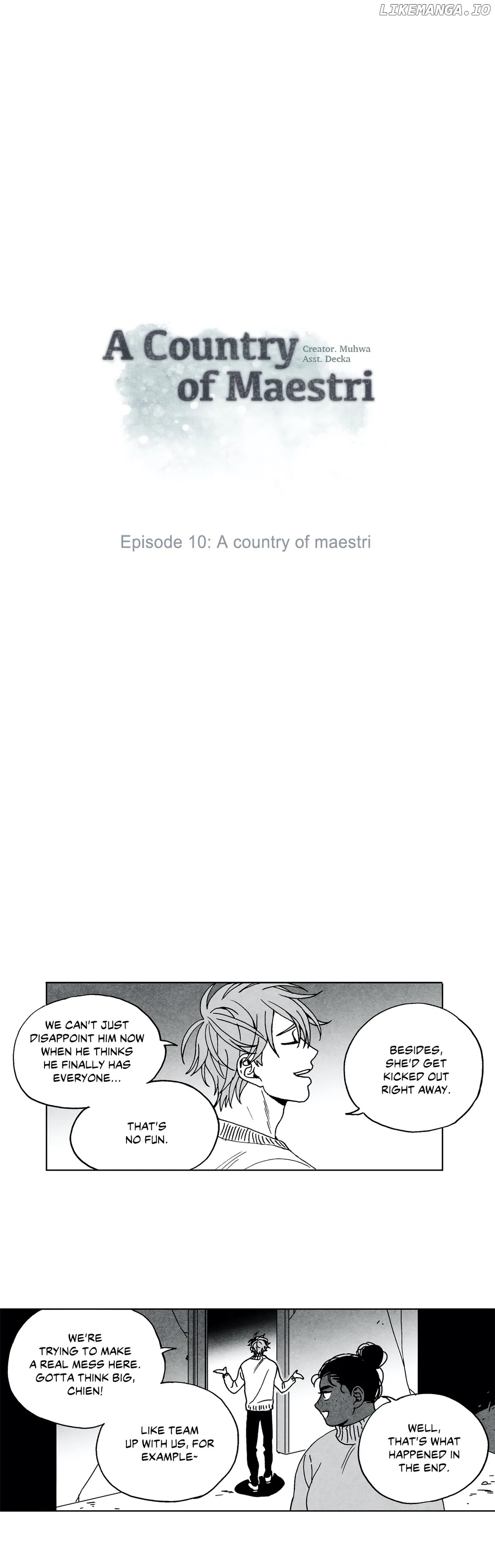 A Country of Maestri chapter 167 - page 1