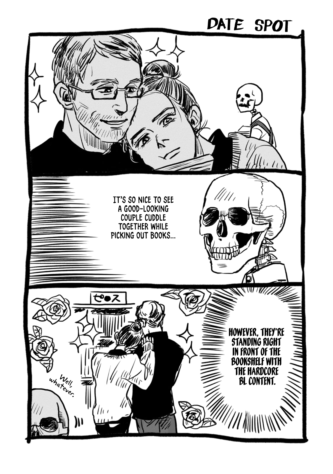 Skull-Face Bookseller Honda-San chapter 7.5 - page 9