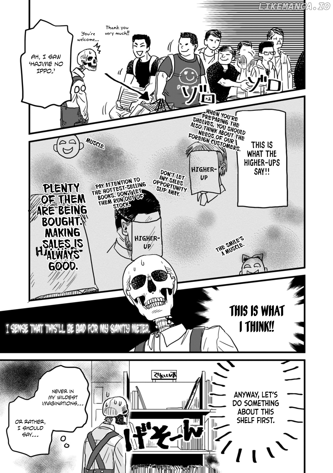 Skull-Face Bookseller Honda-San chapter 7 - page 7
