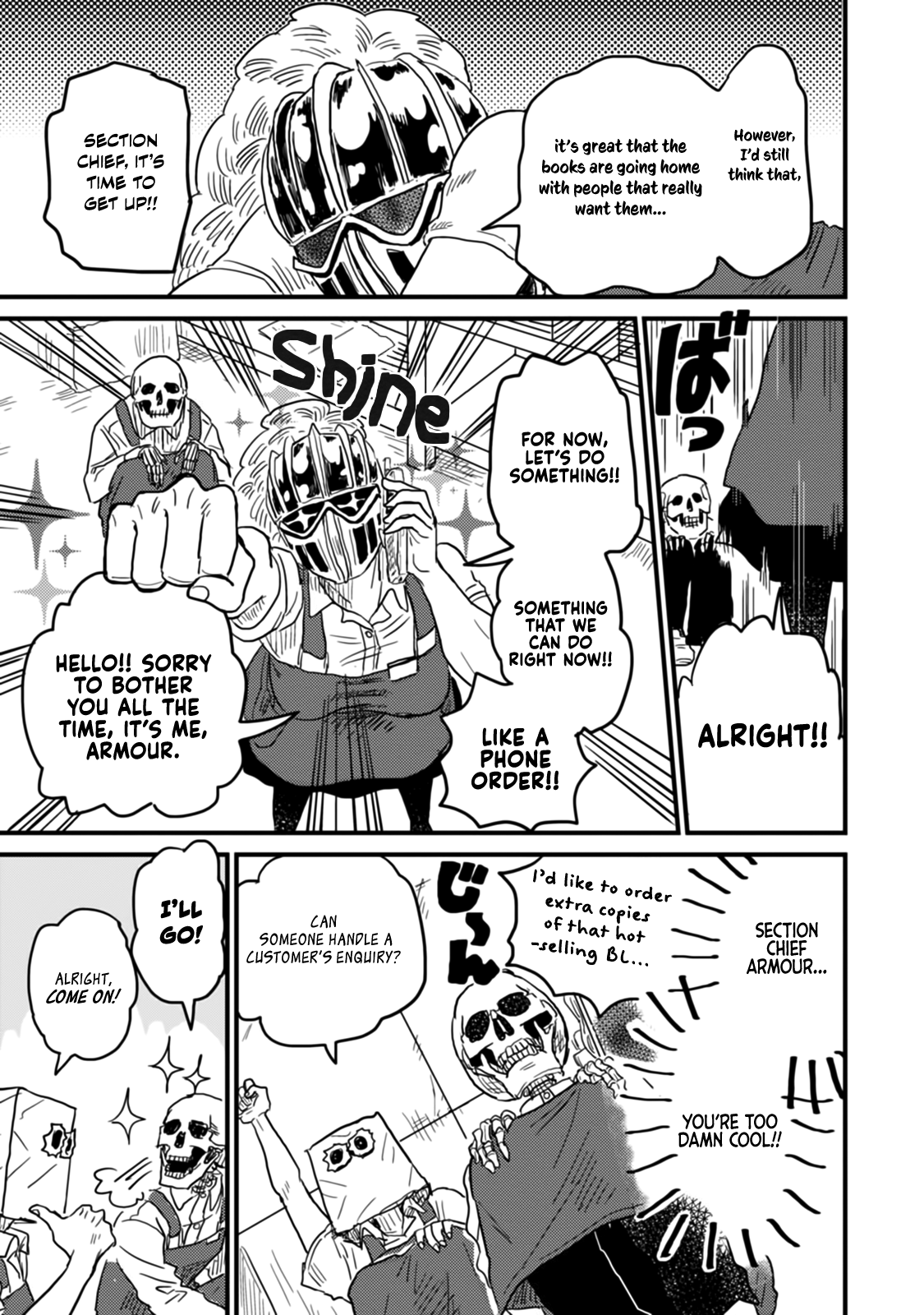 Skull-Face Bookseller Honda-San chapter 7 - page 9