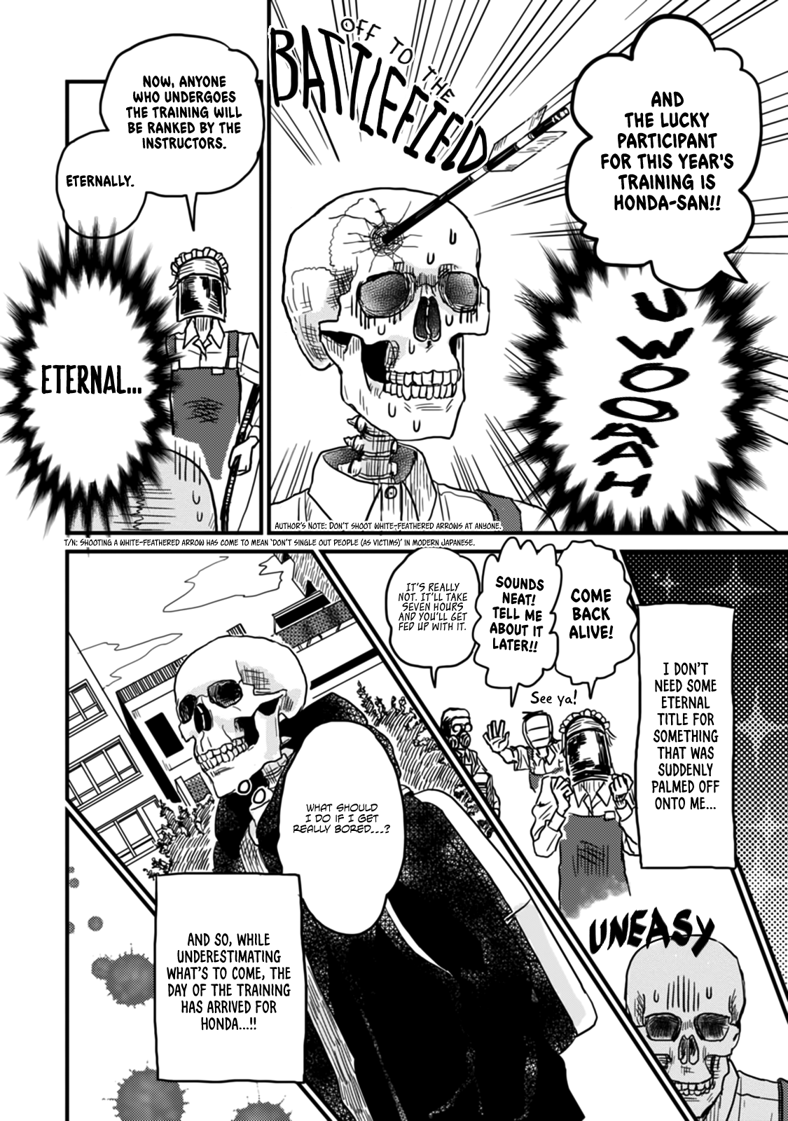 Skull-Face Bookseller Honda-San chapter 6 - page 2
