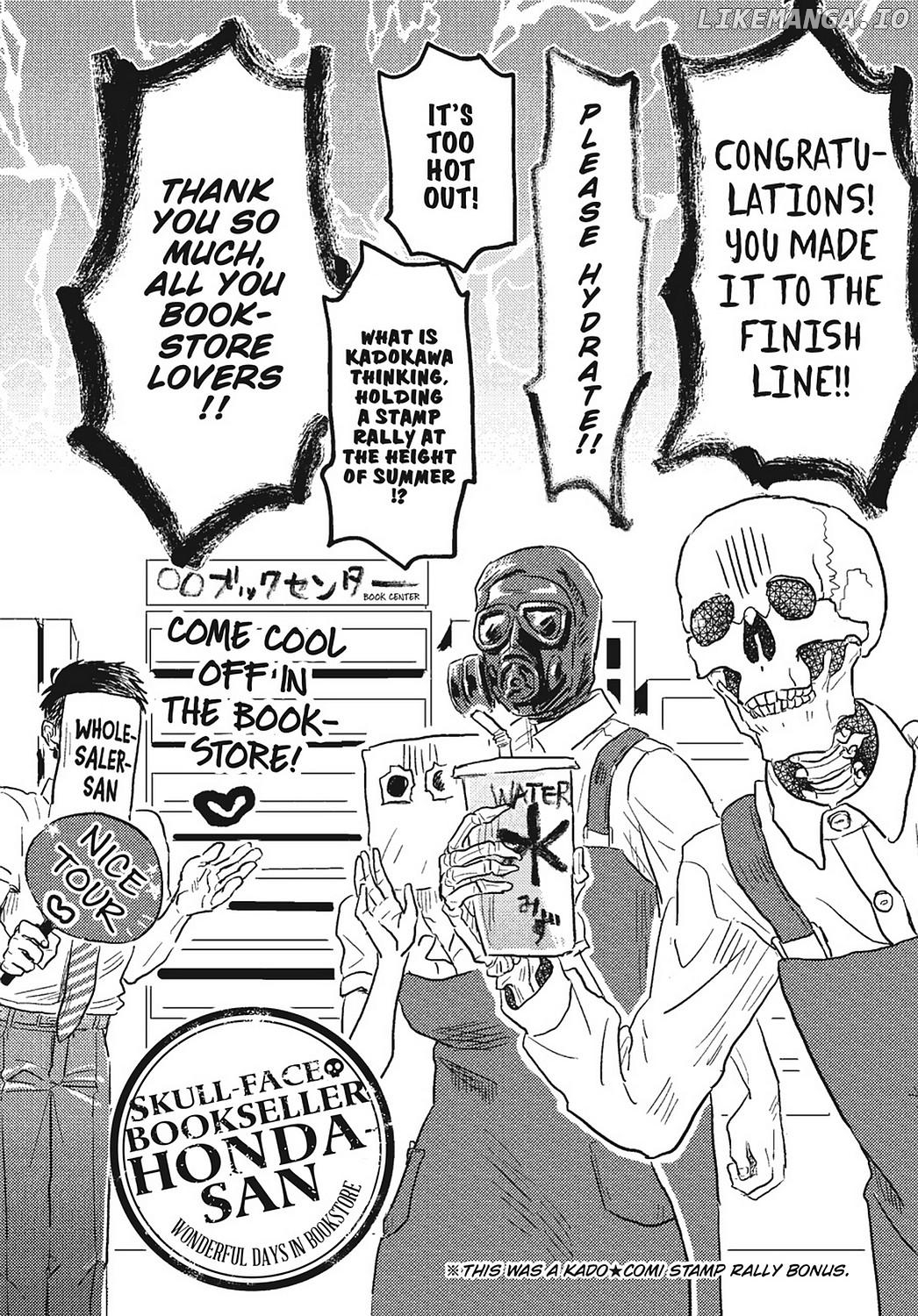 Skull-Face Bookseller Honda-San chapter 24.5 - page 32