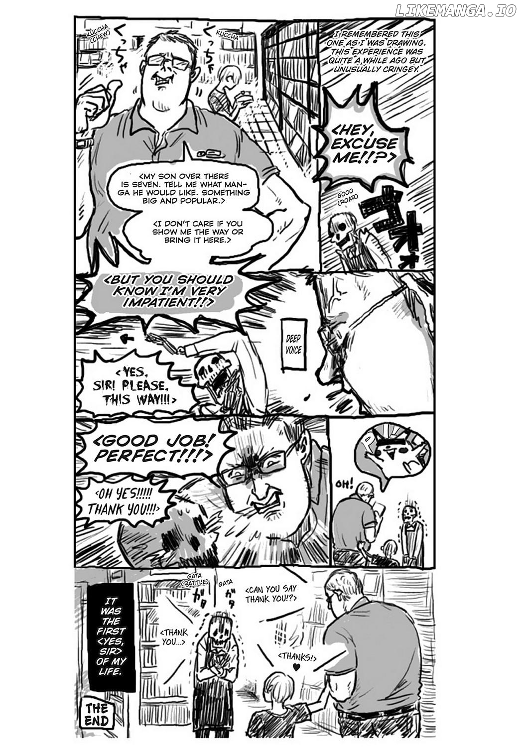 Skull-Face Bookseller Honda-San chapter 24.5 - page 45