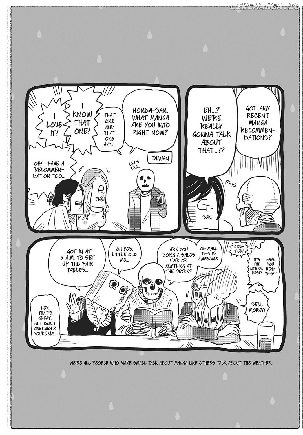 Skull-Face Bookseller Honda-San chapter 24.5 - page 80