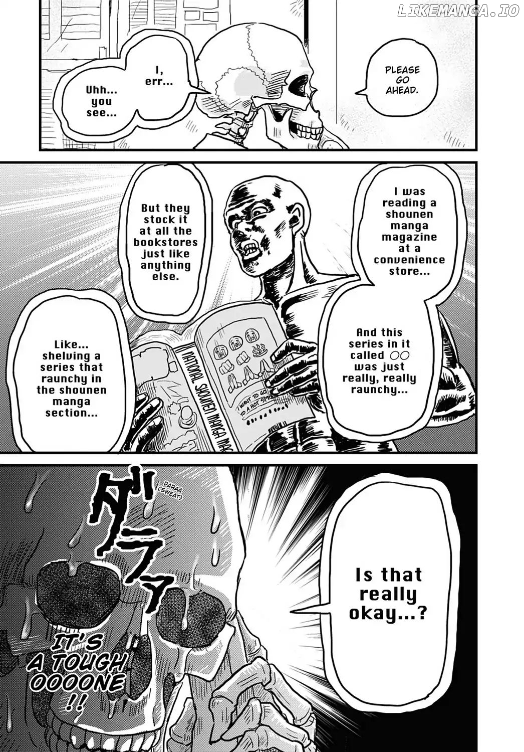 Skull-Face Bookseller Honda-San chapter 10 - page 11