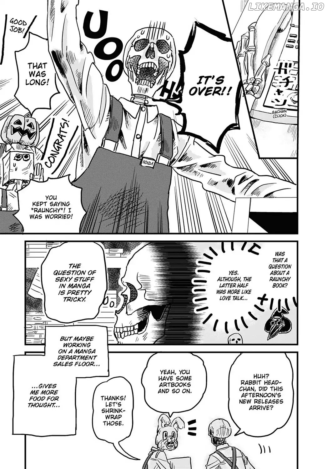 Skull-Face Bookseller Honda-San chapter 10 - page 15