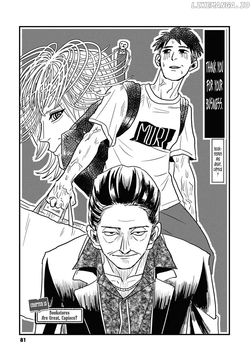 Skull-Face Bookseller Honda-San chapter 13 - page 1