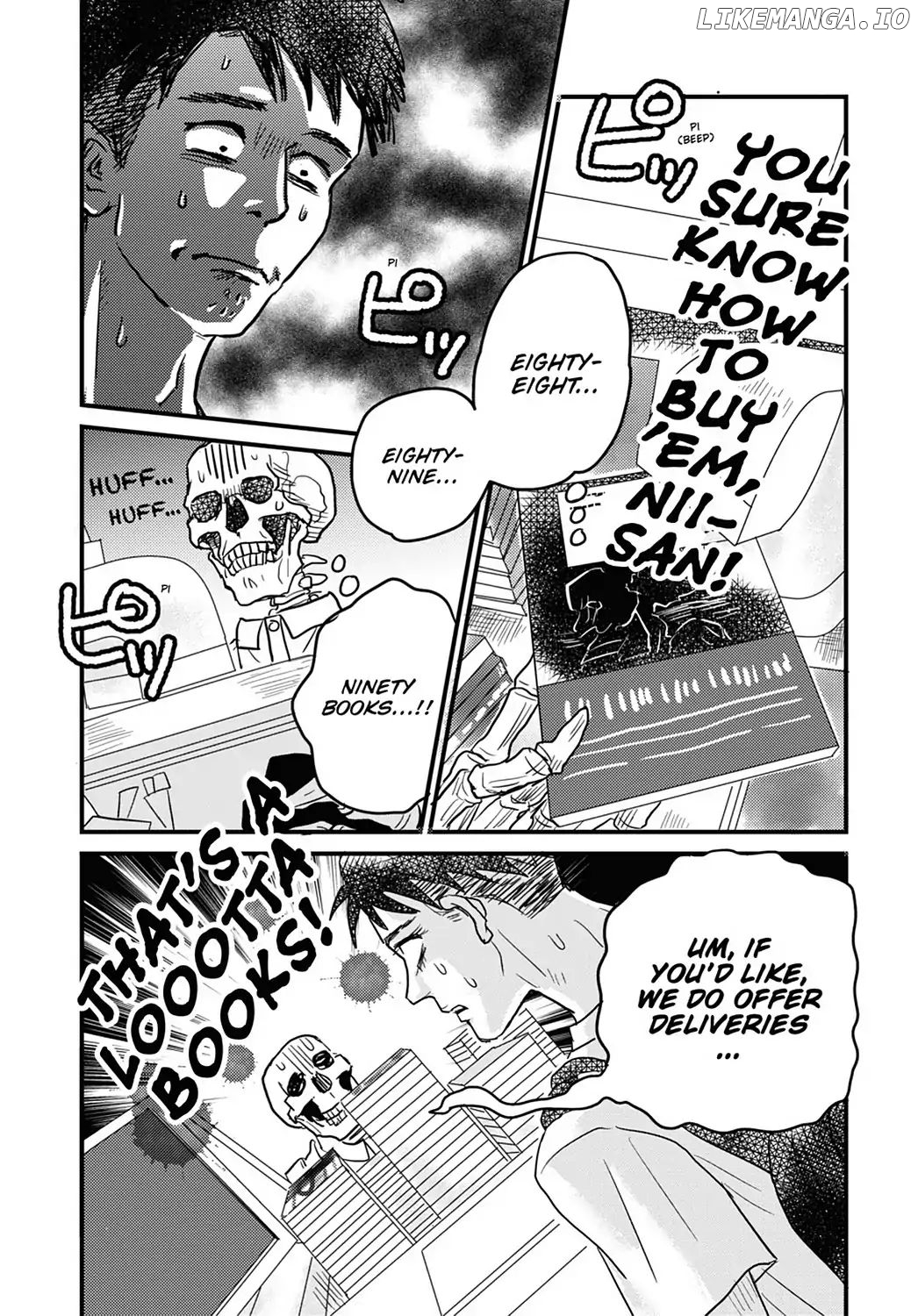 Skull-Face Bookseller Honda-San chapter 13 - page 2