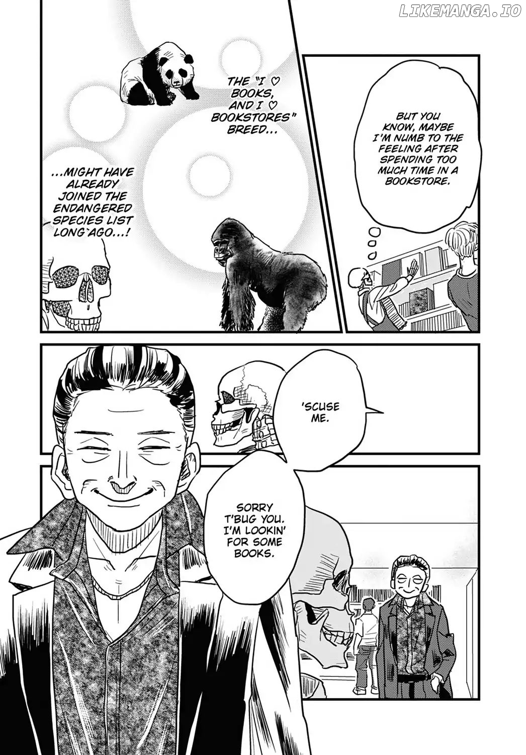 Skull-Face Bookseller Honda-San chapter 13 - page 7