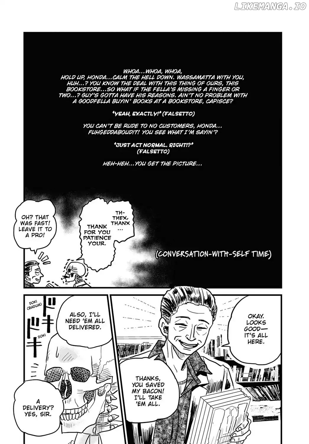 Skull-Face Bookseller Honda-San chapter 13 - page 9