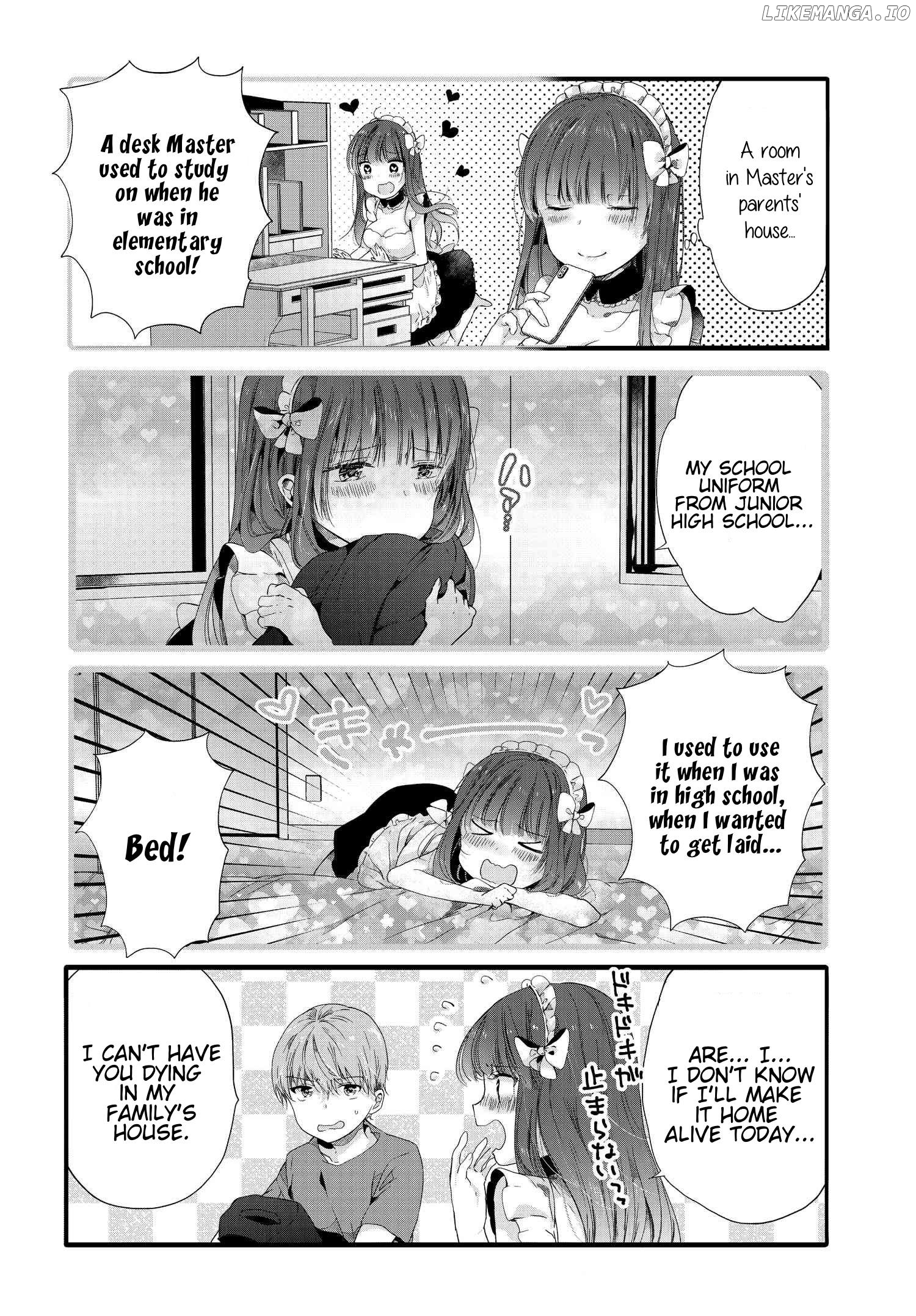 Uchi no Hentai Maid ni Osowareteru Chapter 89 - page 4
