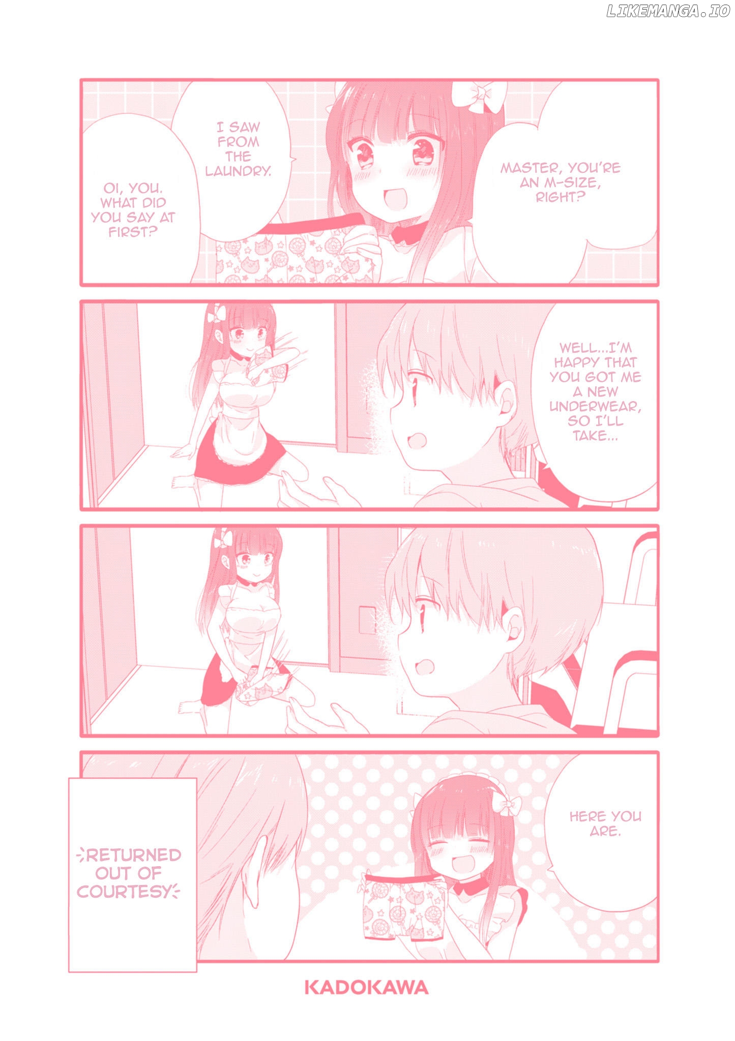 Uchi no Hentai Maid ni Osowareteru Chapter 46.6 - page 3