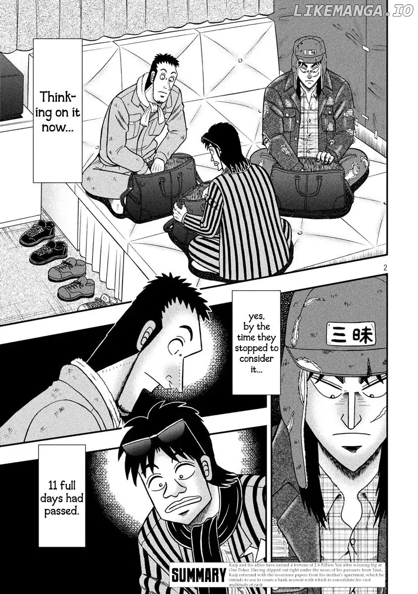 Kaiji series - 6th Part: Tobaku Datenroku Kaiji: 24oku Dasshutsu Hen chapter 67 - page 2