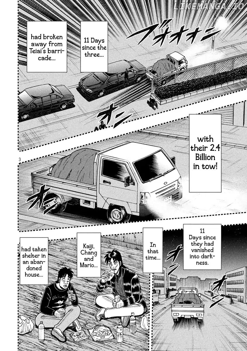 Kaiji series - 6th Part: Tobaku Datenroku Kaiji: 24oku Dasshutsu Hen chapter 67 - page 3
