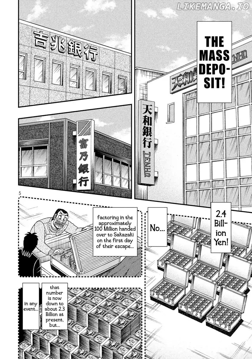 Kaiji series - 6th Part: Tobaku Datenroku Kaiji: 24oku Dasshutsu Hen chapter 67 - page 5