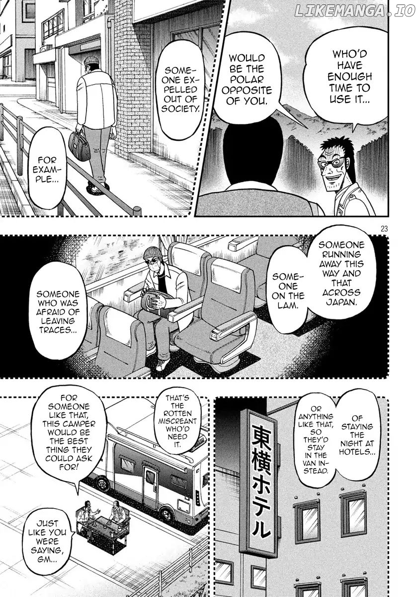 Kaiji series - 6th Part: Tobaku Datenroku Kaiji: 24oku Dasshutsu Hen chapter 81 - page 23