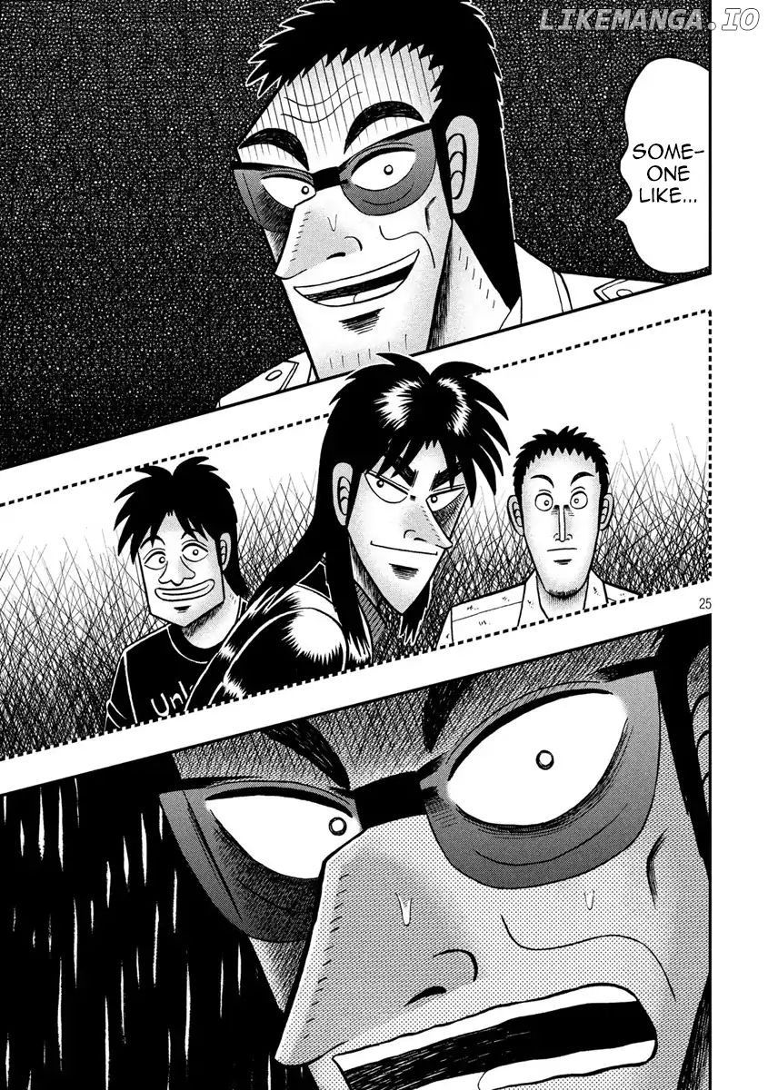 Kaiji series - 6th Part: Tobaku Datenroku Kaiji: 24oku Dasshutsu Hen chapter 81 - page 25