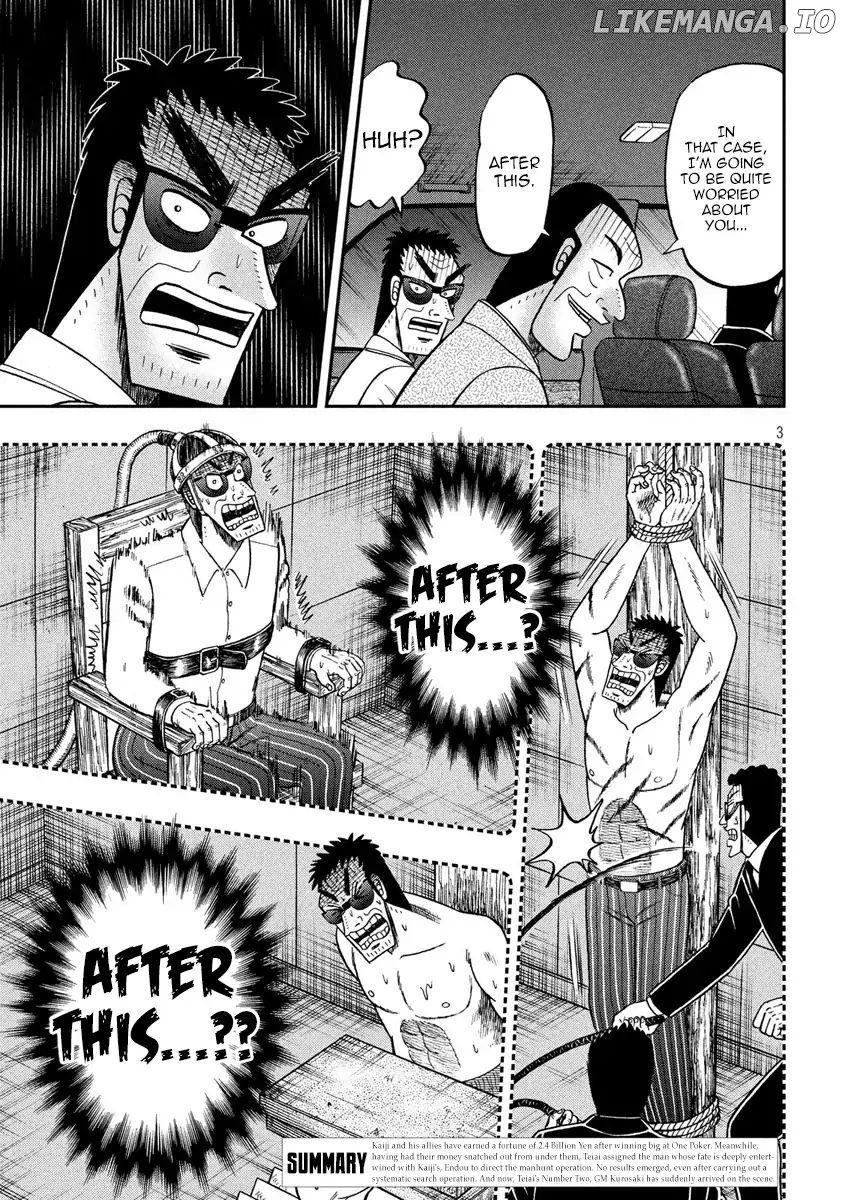 Kaiji series - 6th Part: Tobaku Datenroku Kaiji: 24oku Dasshutsu Hen chapter 78 - page 3